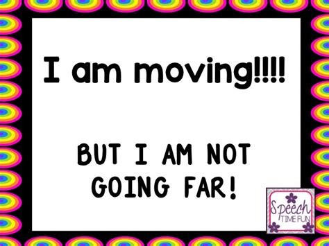 'I'm not moving!' .